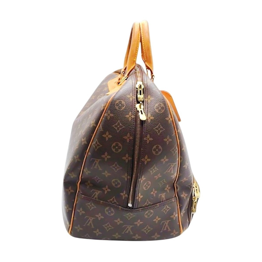 LOUIS VUITTON Authentic Brown Monogram Canvas Boston Bag - Picture 2 of 16